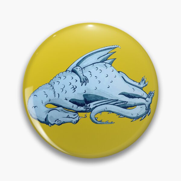 Item preview, Blue Sleeping Dragon designed and sold by blacksnowcomics.