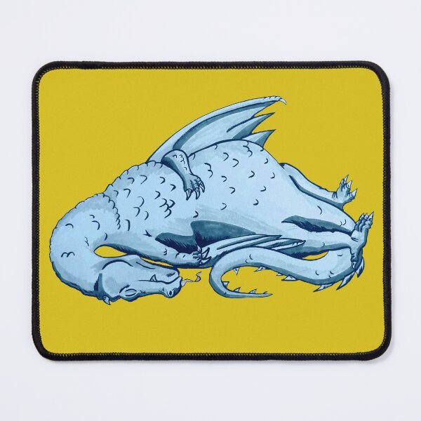 Item preview, Blue Sleeping Dragon designed and sold by blacksnowcomics.