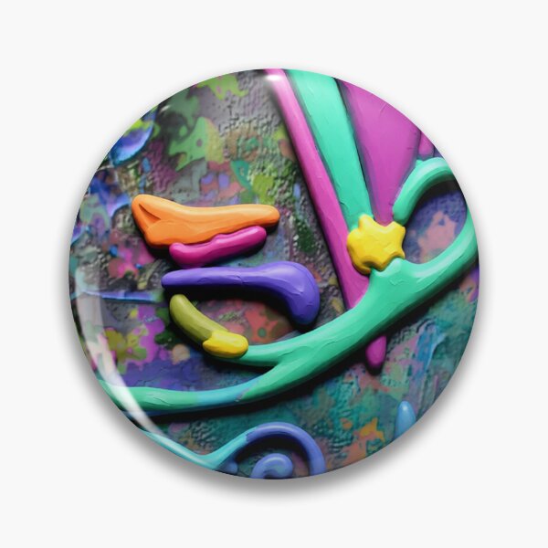 Item preview, GOLDEN RELICS D Oil Slick colorful geometric abstract design designed and sold by SmashingDeals.