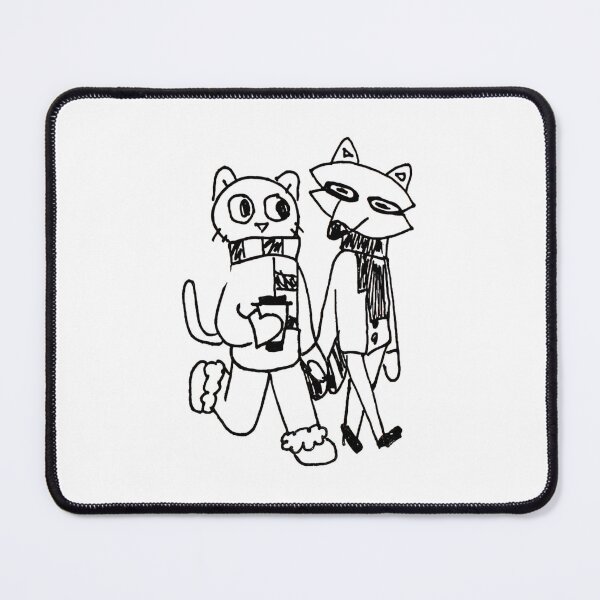 Item preview, Walking Billie and Mittens designed and sold by alexcreatesart.