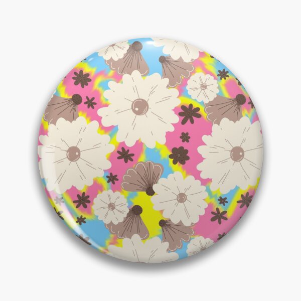 Item preview, colorful florals designed and sold by FinnleyScribble.