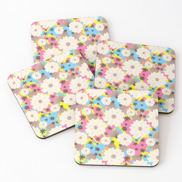 Item preview,  colorful florals designed and sold by FinnleyScribble.