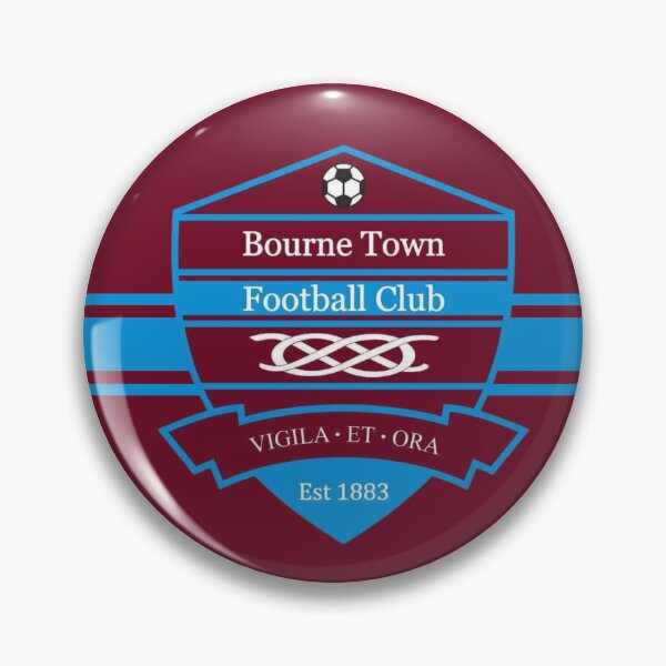 Item preview, Bourne Town designed and sold by Footy-Maps.