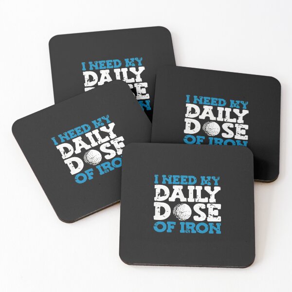Item preview, Daily Dose Of Iron Golf Ball Graphic designed and sold by spvgapjtv.