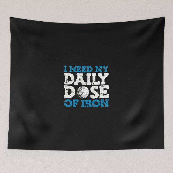 Item preview, Daily Dose Of Iron Golf Ball Graphic designed and sold by spvgapjtv.