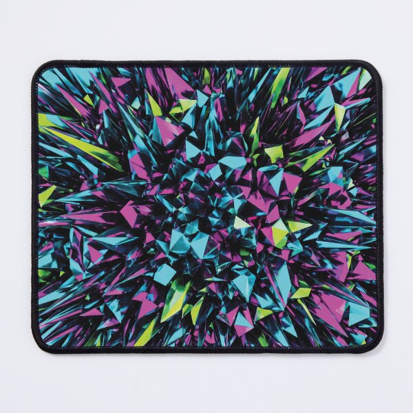 Item preview, Radiating Metallic Crystal Burst Kinetic 3D Art designed and sold by Designial.