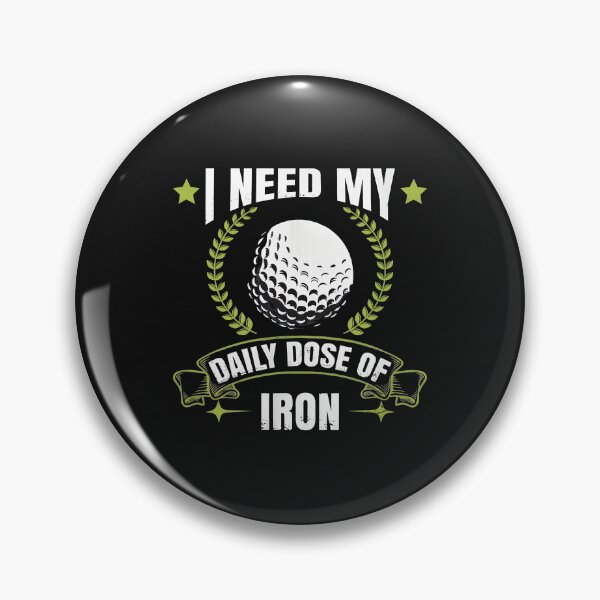 Item preview, Daily Dose of Iron Golf Ball Laurel Wreath Design designed and sold by spvgapjtv.