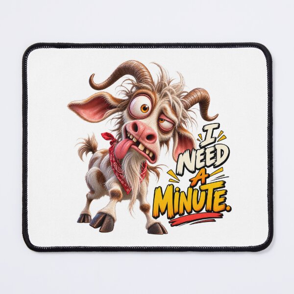 Item preview, I Need a Minute Goat designed and sold by M.Store.