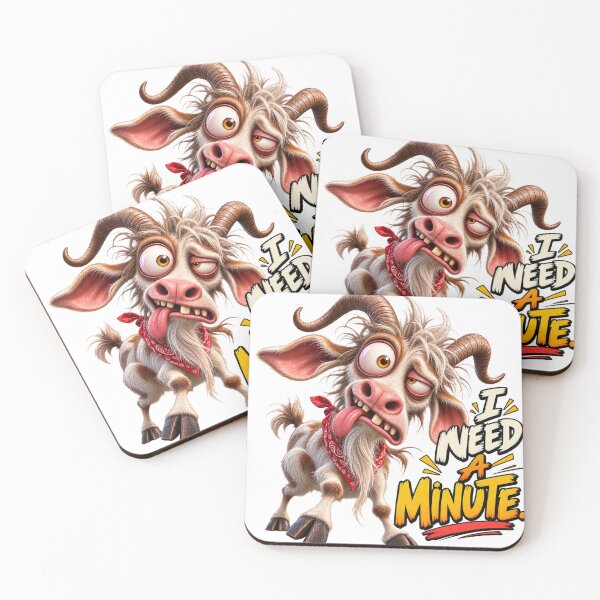 Item preview, I Need a Minute Goat designed and sold by M.Store.