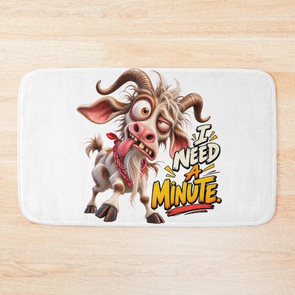 Item preview, I Need a Minute Goat designed and sold by M.Store.
