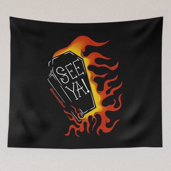 Item preview, See Ya! Traditional Tattoo Inspired Design designed and sold by noconnellart.