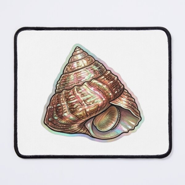 Item preview, Glittering Pastel Seashell Collection Coastal Marine Art designed and sold by KenworksDigital.