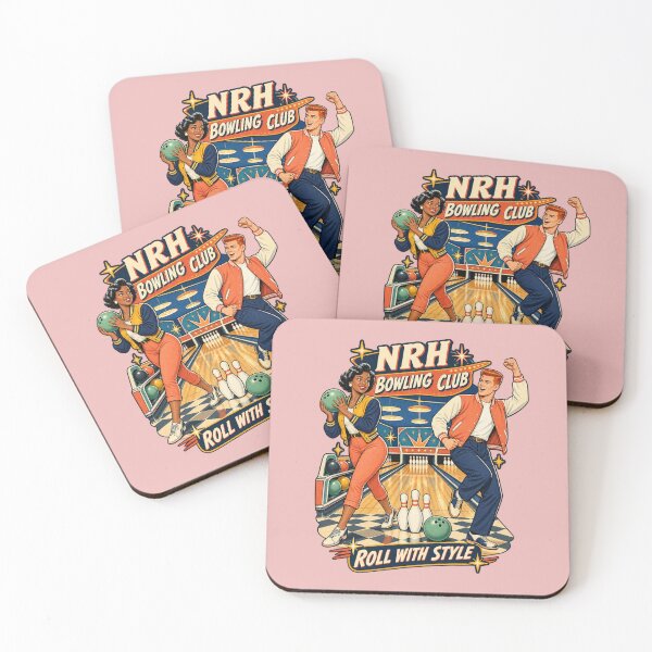 Item preview, NRH Bowling Club Roll With Style Retro designed and sold by Normandy Road Heritage™ - Vintage Garage Art.