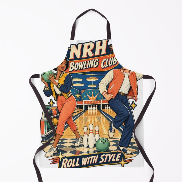 Item preview, NRH Bowling Club Roll With Style Retro designed and sold by Normandy Road Heritage™ - Vintage Garage Art.