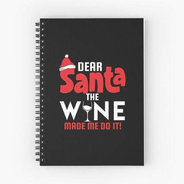 Item preview, Dear Santa The Wine Made Me Do It Christmas Graphic designed and sold by spvgapjtv.