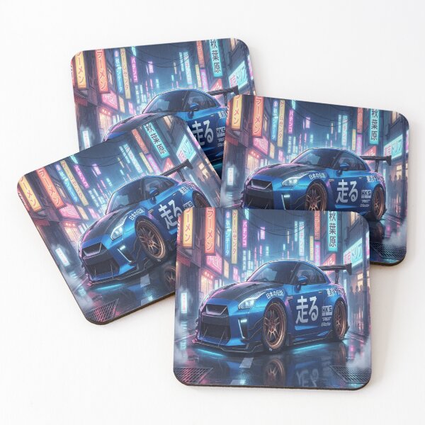 Item preview, tuning car blue designed and sold by JMAVILA ART.