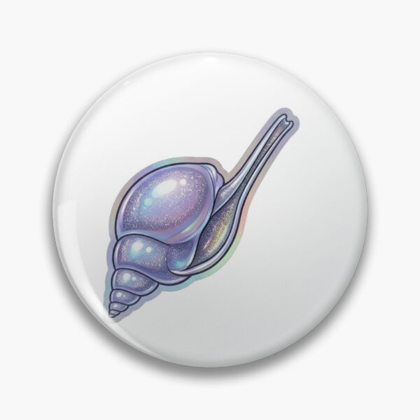 Item preview, Glittering Pastel Auger Seashell Fantasy Art designed and sold by KenworksDigital.