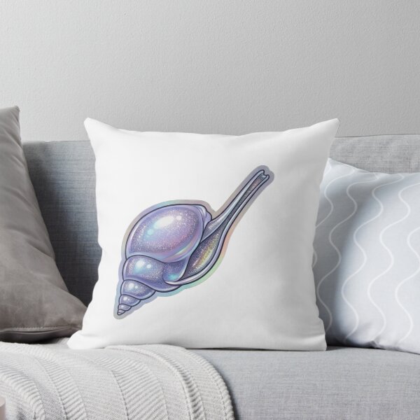 Item preview, Glittering Pastel Auger Seashell Fantasy Art designed and sold by KenworksDigital.