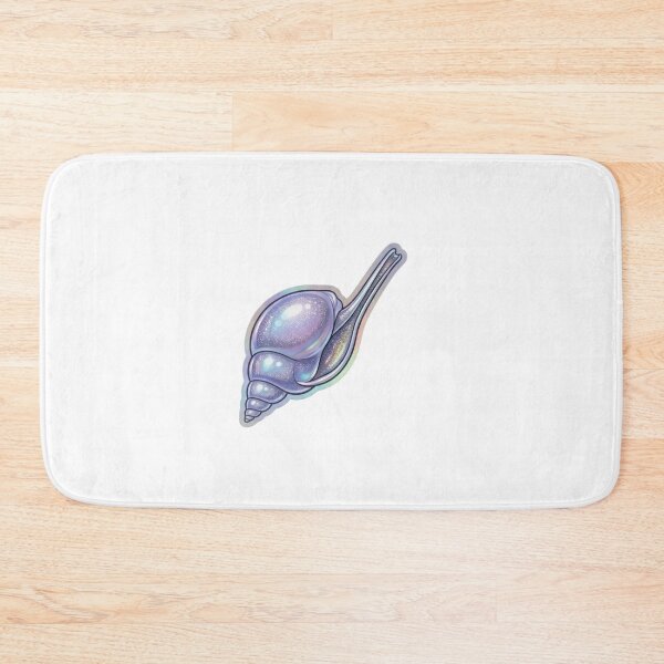 Item preview, Glittering Pastel Auger Seashell Fantasy Art designed and sold by KenworksDigital.