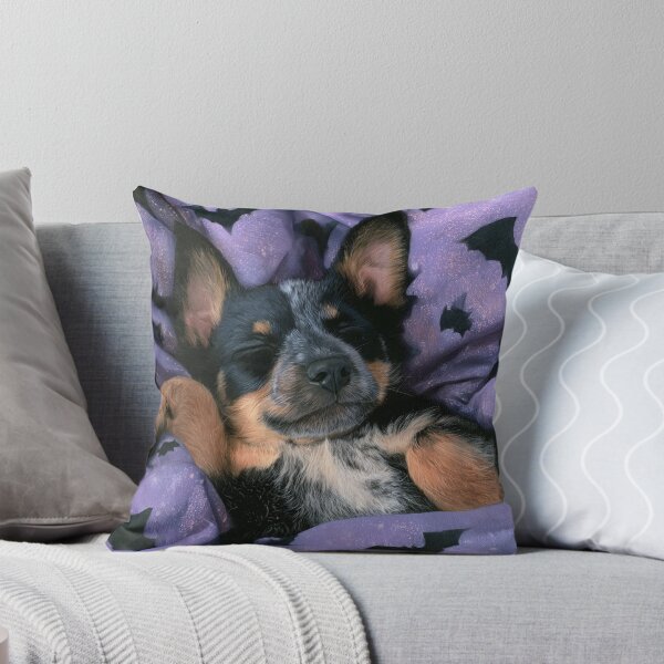 Item preview, Sleepy Cattle Dog Print designed and sold by Nocturne  Paws.