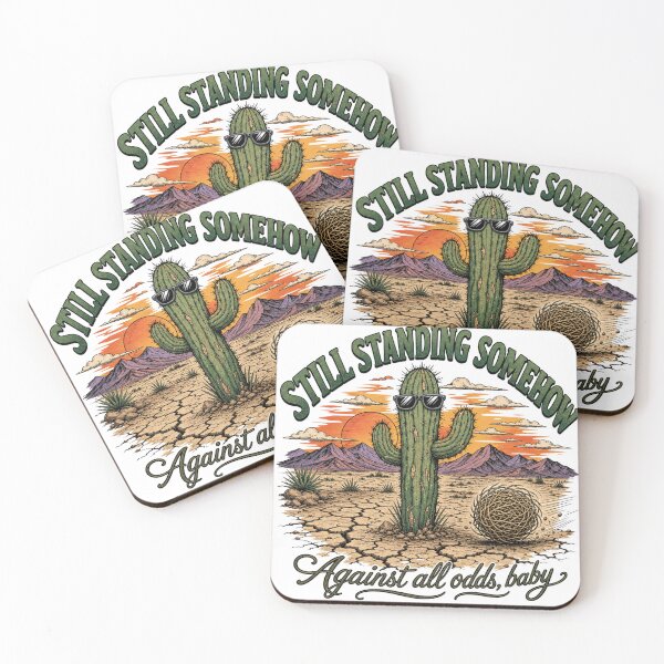 Item preview, Still Standing Somehow designed and sold by GrooveAndGlow.