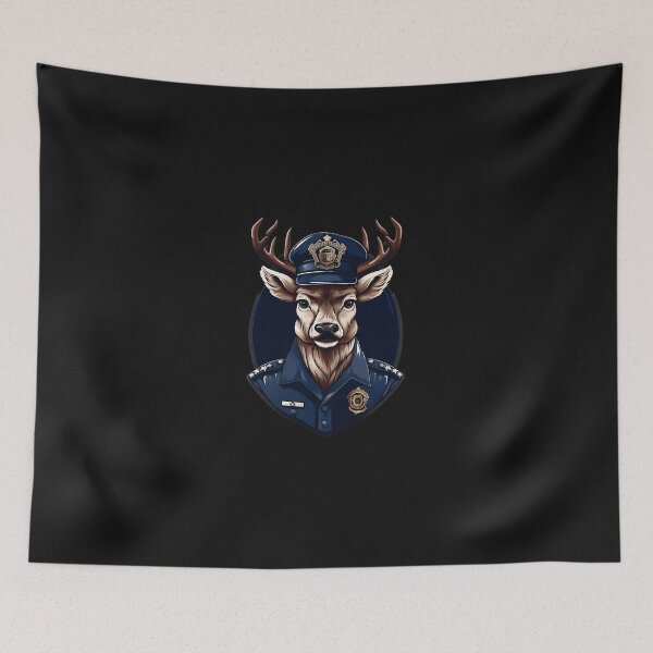 Item preview, Deer Officer Uniform Illustration designed and sold by spvgapjtv.