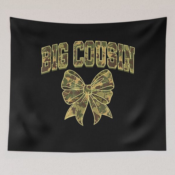 Item preview, Big Cousin Camo Camouflage Bow Birthday Family Group designed and sold by LeeLittlee.