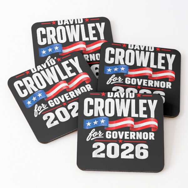 Item preview, David Crowley for Governor of Wisconsin 2026  designed and sold by LeeLittlee.