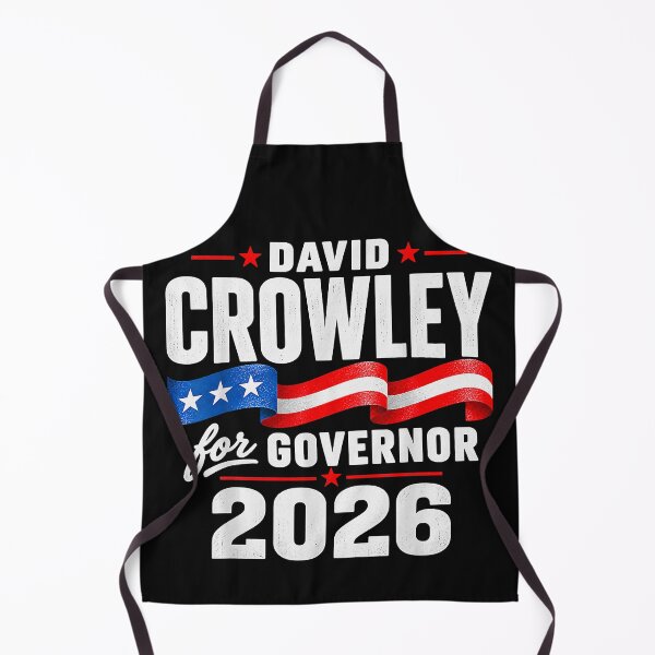 Item preview, David Crowley for Governor of Wisconsin 2026 designed and sold by LeeLittlee.