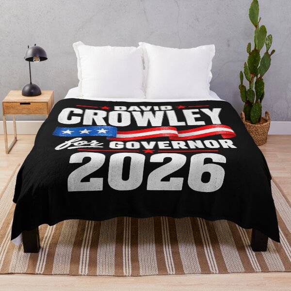 Item preview, David Crowley para gobernador de Wisconsin 2026 designed and sold by LeeLittlee.