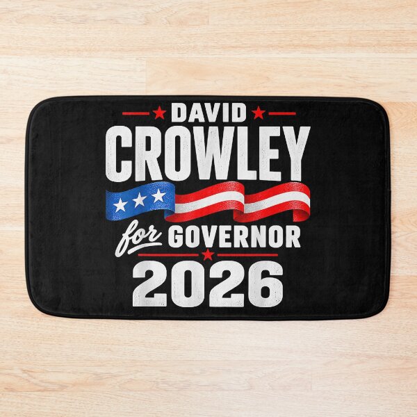 Item preview, David Crowley for Governor of Wisconsin 2026  designed and sold by LeeLittlee.