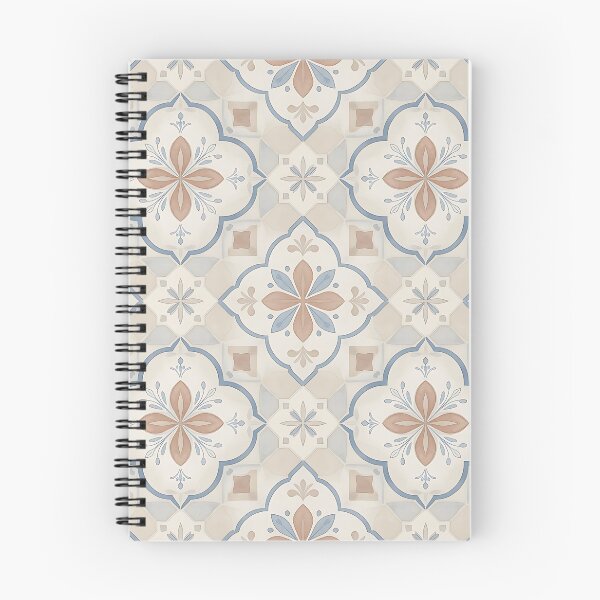 Item preview, Soft Geometric Floral Tile Pattern designed and sold by HappyOops.