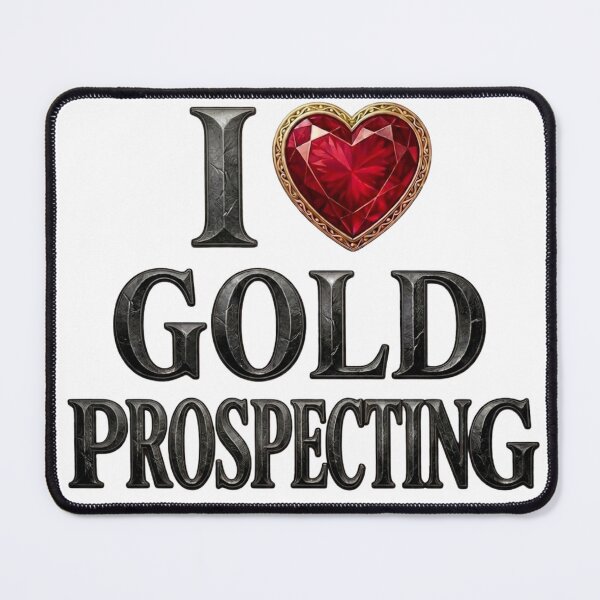 Item preview, I Love Gold Prospecting – Gold Hunter & Gold Panning Adventure designed and sold by DijaMar.