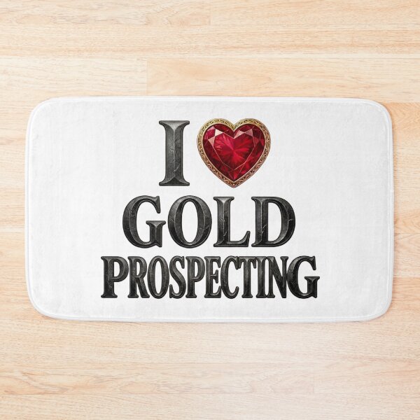 Item preview, I Love Gold Prospecting – Gold Hunter & Gold Panning Adventure designed and sold by DijaMar.
