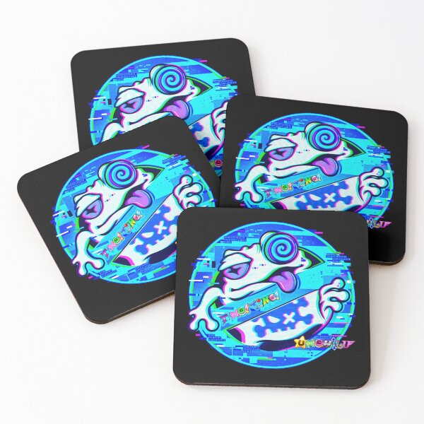 Item preview, UNCHILD TiNG TiNG Era Frog Logo (Alternate Version) KPop designed and sold by FROGVOLT.