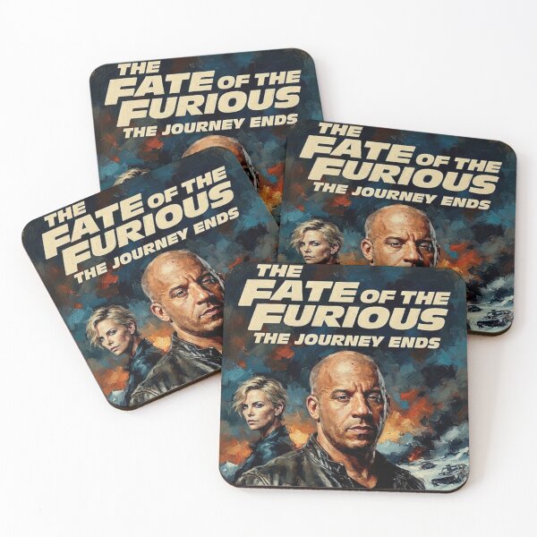 Item preview, The Fate of the Furious Action Fine Art Tribute designed and sold by Art's Diner.
