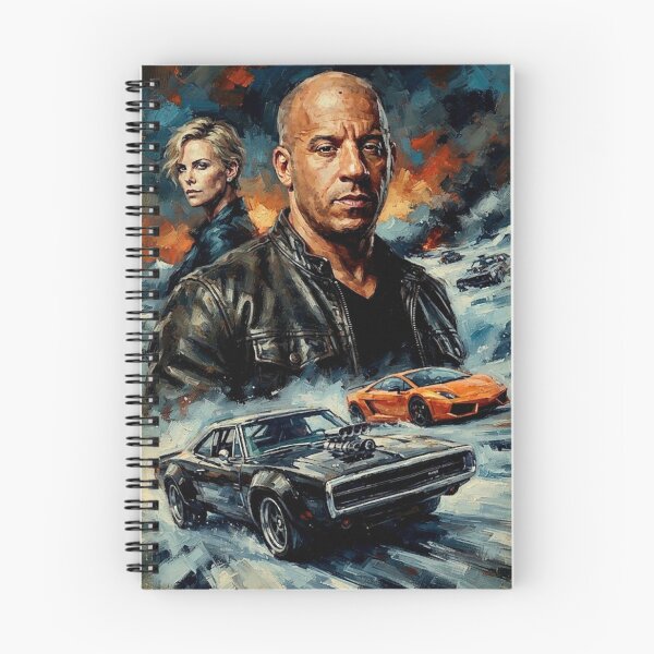 Item preview, The Fate of the Furious Action Fine Art Tribute designed and sold by Art's Diner.