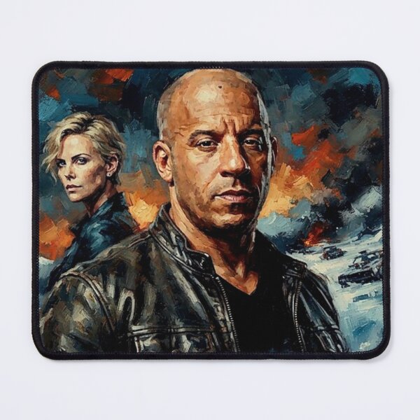 Item preview, The Fate of the Furious Action Fine Art Tribute designed and sold by Art's Diner.