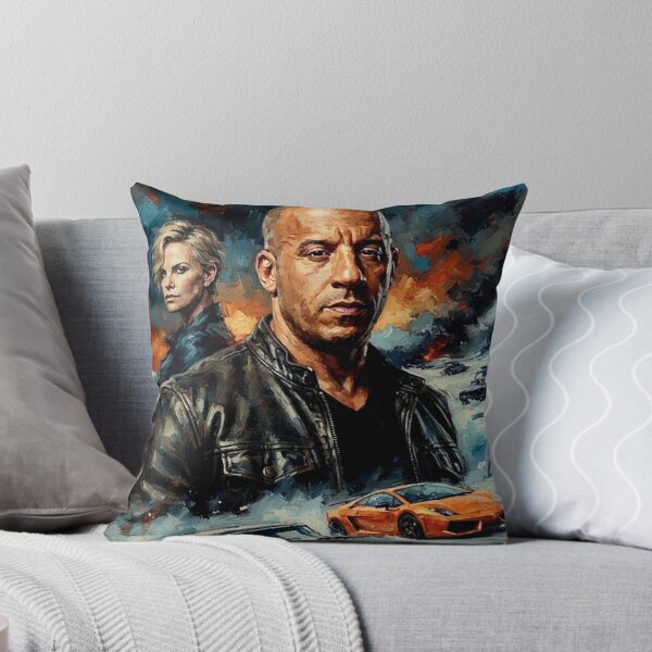 Item preview, The Fate of the Furious Action Fine Art Tribute designed and sold by Art's Diner.