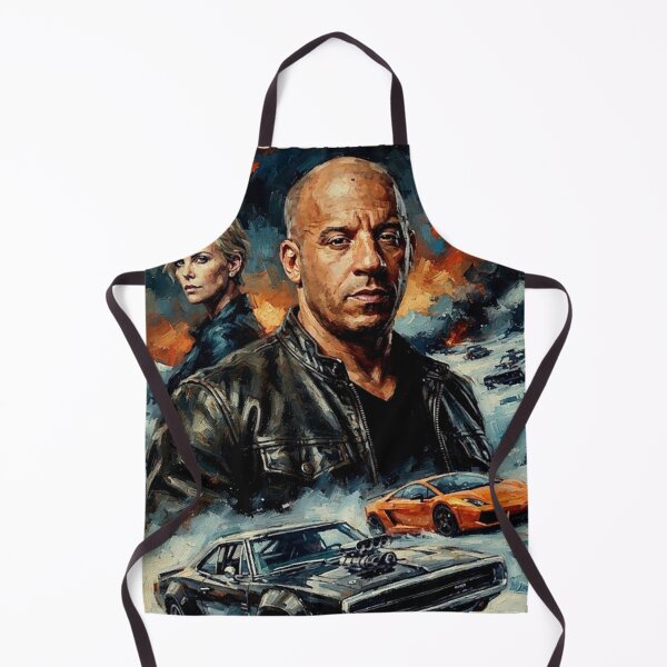 Item preview, The Fate of the Furious Action Fine Art Tribute designed and sold by Art's Diner.