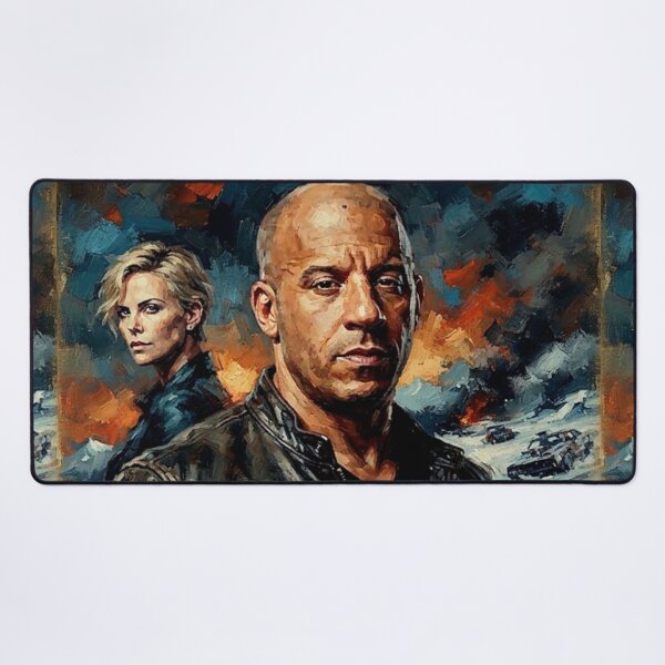 Item preview, The Fate of the Furious Action Fine Art Tribute designed and sold by Art's Diner.