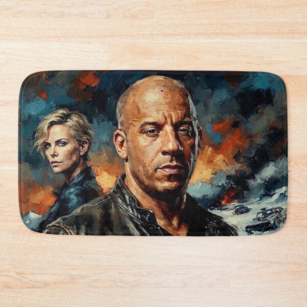 Item preview, The Fate of the Furious Action Fine Art Tribute designed and sold by Art's Diner.