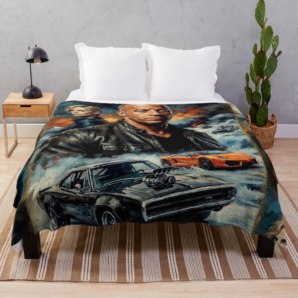 Item preview, The Fate of the Furious Action Fine Art Tribute designed and sold by Art's Diner.