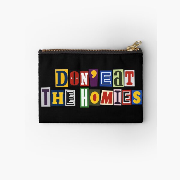 Item preview, Don’t Eat the Homies — Colorful Vegan Ransom Note Typography designed and sold by Krasnovaovaova.