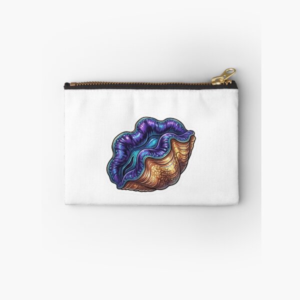 Item preview, Galaxy Giant Clam Reef Aquarium Illustration designed and sold by KenworksDigital.
