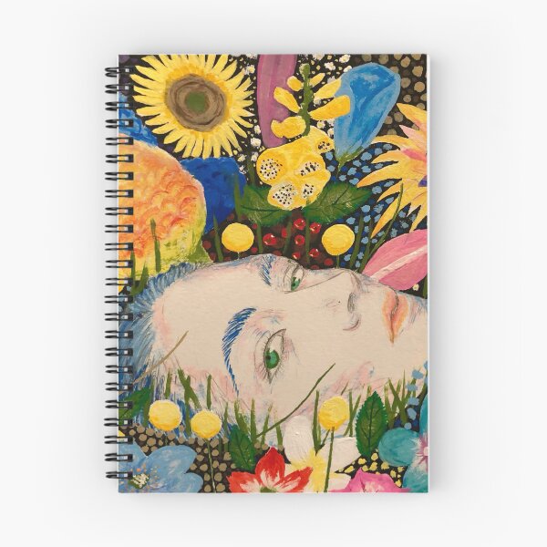 Item preview, Untitled Flower Portrait Colorful Painting  designed and sold by CristianJArt.