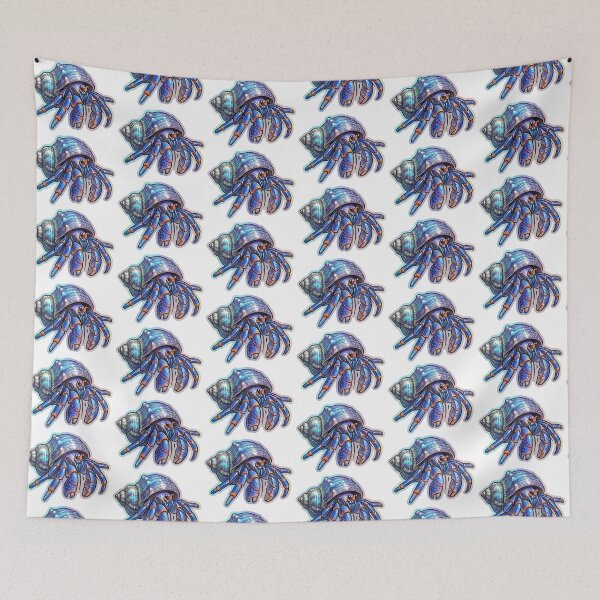 Item preview, Galaxy Hermit Crab Colorful Marine Life Art designed and sold by KenworksDigital.