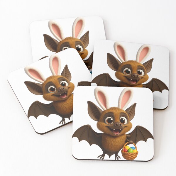 Item preview, Easter Spectacled Bat designed and sold by Sillytoe.