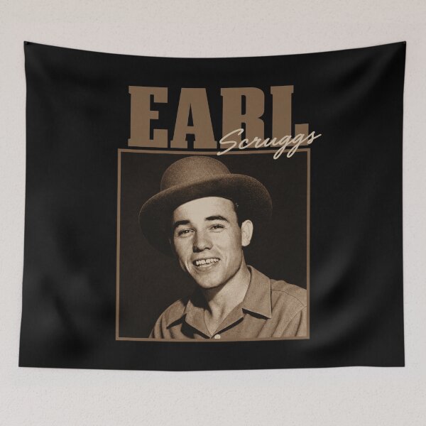 Item preview, Earl Scruggs designed and sold by VerdePlantTees.