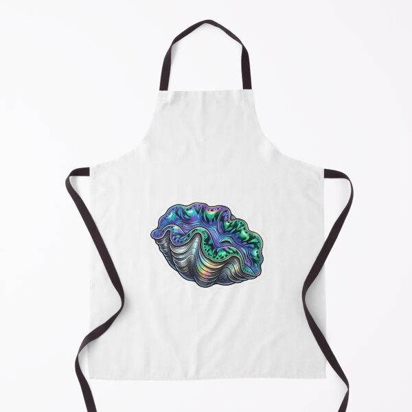 Item preview, Galaxy Giant Clam Reef Aquarium Illustration designed and sold by KenworksDigital.